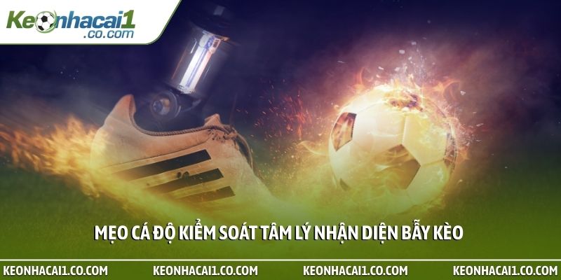 Mẹo cá độ kiểm soát tâm lý nhận diện bẫy kèo