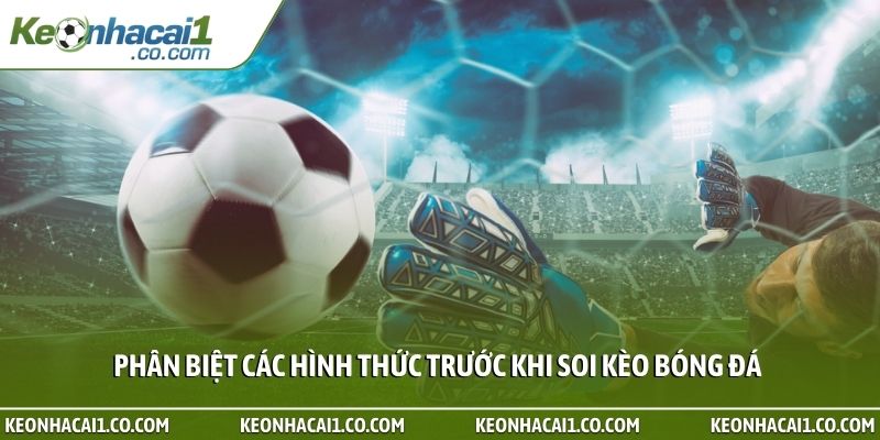 Phân biệt các hình thức trước khi soi kèo bóng đá