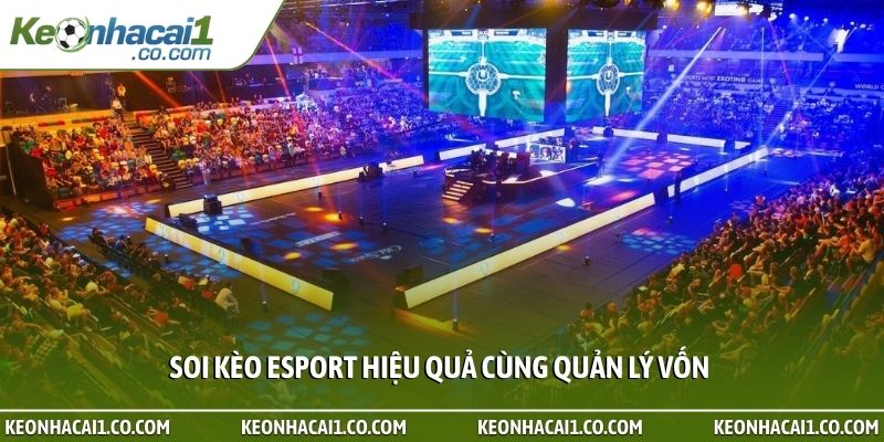 Soi kèo Esport hiệu quả cùng quản lý vốn